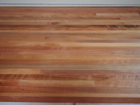 Madrone butcher block counter top